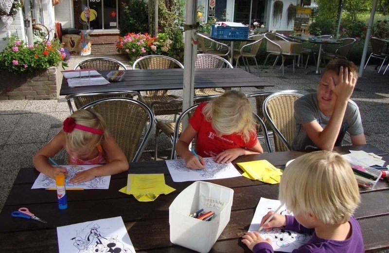 animatie op de camping